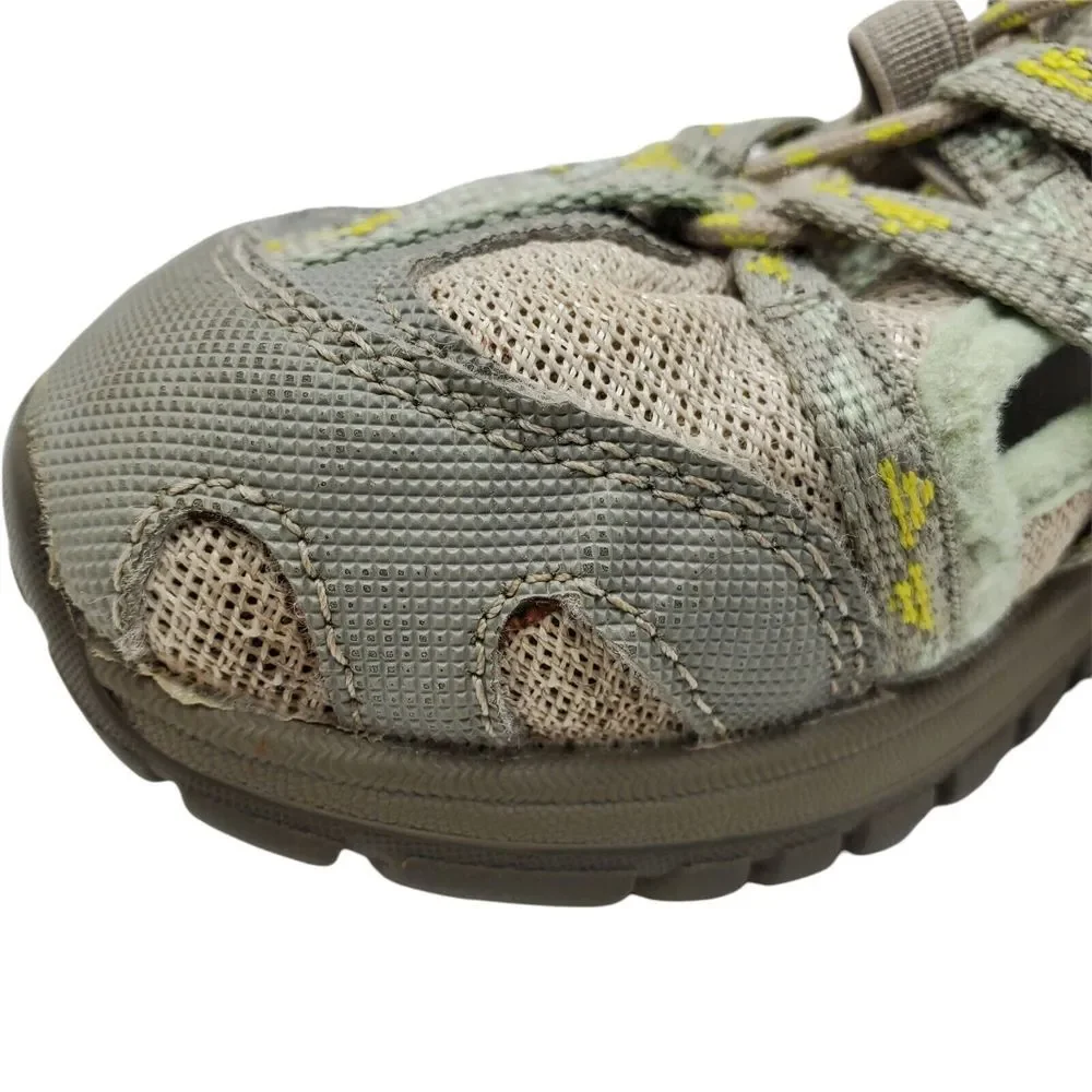 Chaco‎ Shoes Outcross Kids Youth Size 11 J180236 Water Outdoor Taupe Green